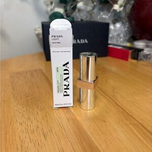 Prada Glowing Lip Color in U018 Pink, full Sz 0.13oz, BNIB, AUTHENTIC, $50retail